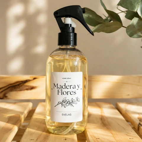 Home Spray Aromatizador de Textiles y Ambiente SVELAS