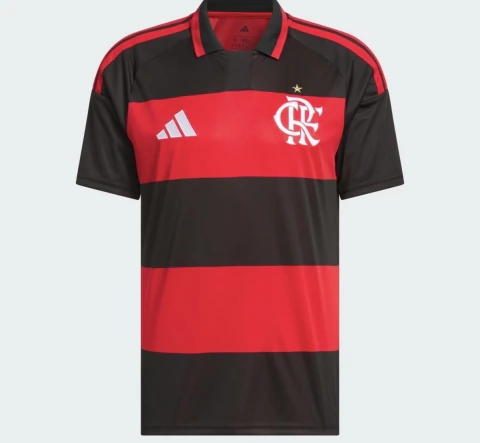 Camisa Flamengo Rubro Negro 25/26 torcedor