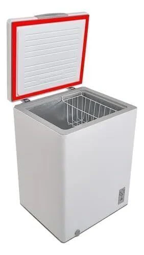 Borracha Gaxeta Porta Freezer Horizontal Para Electrolux Modelo H200 (Cinza, 78x66)