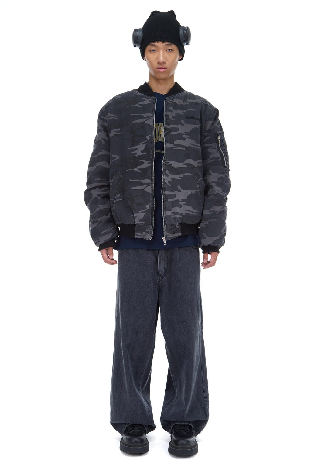 Campera Bomber [ Far ] Azul thumbnail 3
