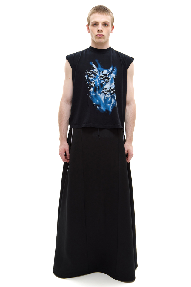 Musculosa [ Skullz ] Negro thumbnail 2