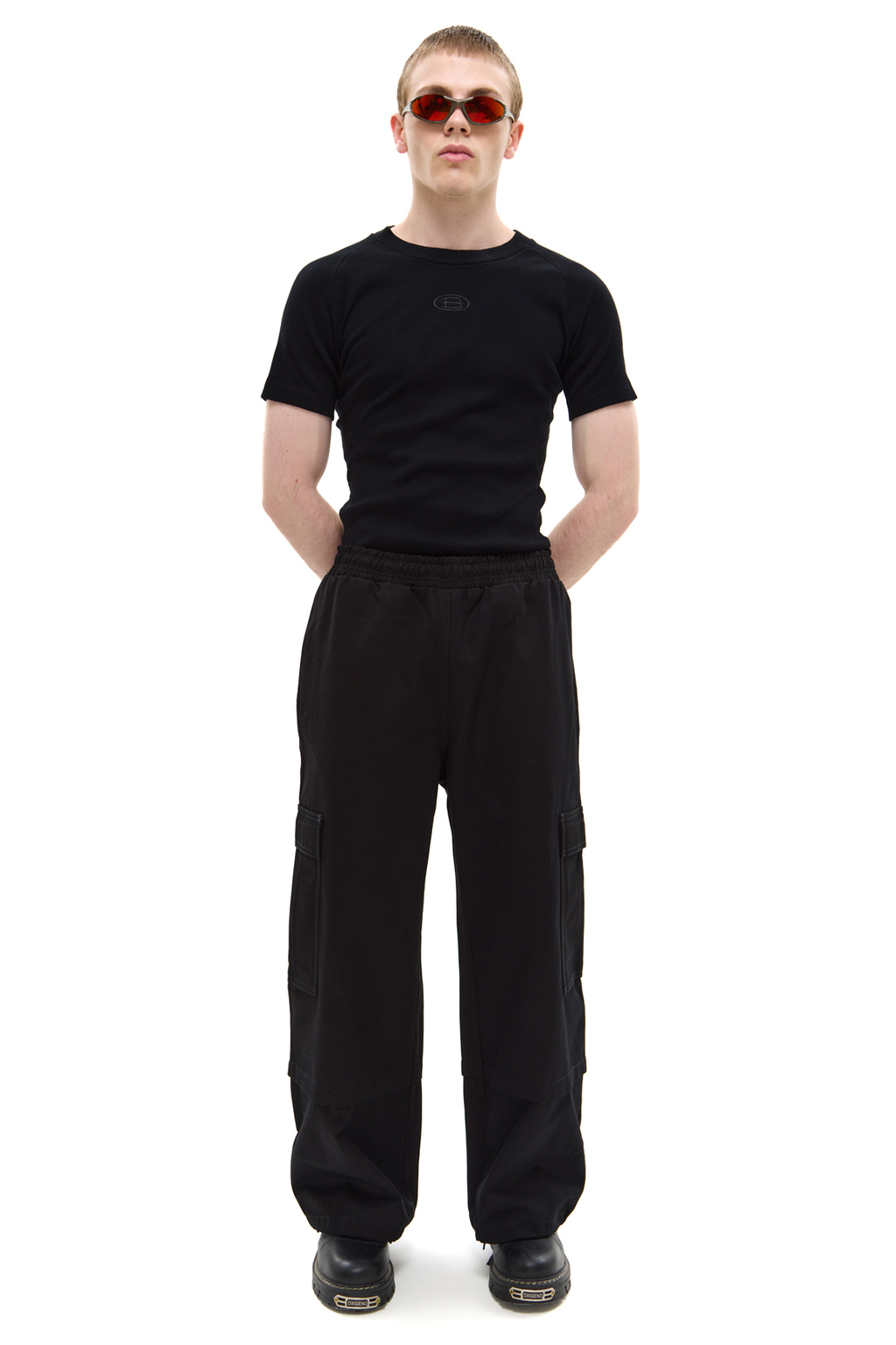 Pantalon Cargo [ Ueno ] Negro thumbnail 3