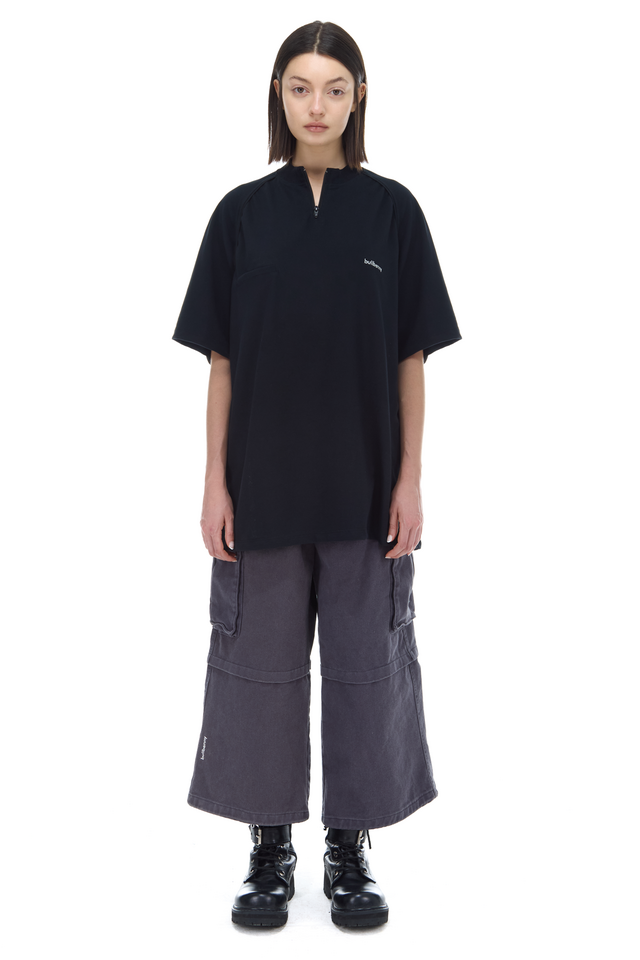 Remera Polo [ Low-Key ] Negro thumbnail 2