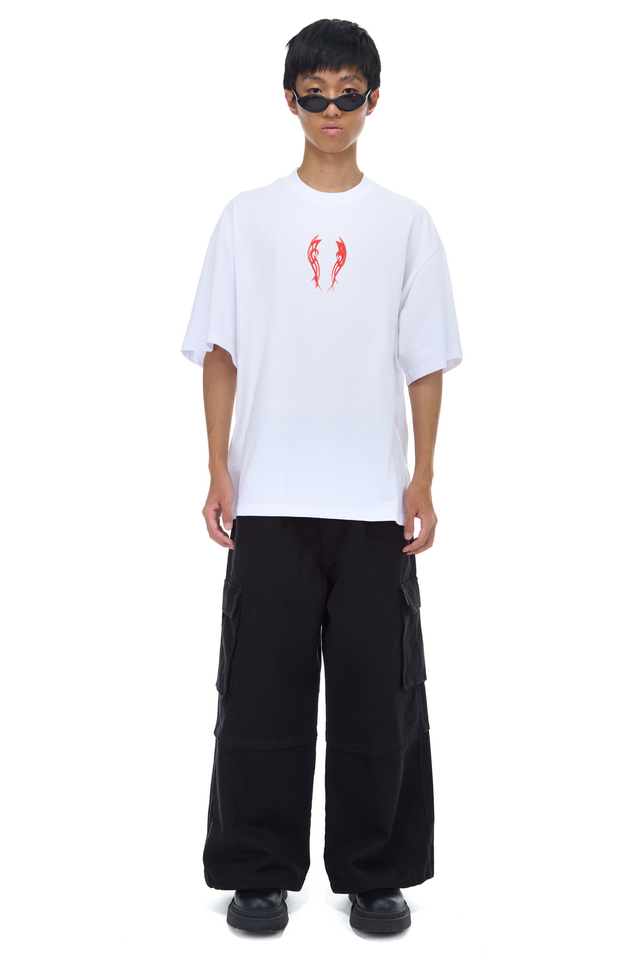 Remera [ Spray M2 ] Blanco thumbnail 2