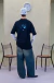 Remera [ Reflex ] Azul - BULLBENNY