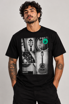 Camiseta Cavaco Colagem | Samba Chik