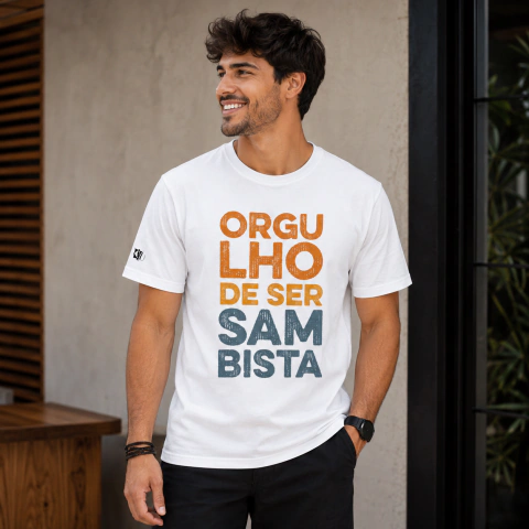 Camiseta Orgulho de Ser Sambista | Samba Chik