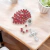 Terço Mãe Rainha Cristal Acrílico Vermelho 8 Mm - comprar online