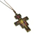 Colar Cordão Crucifixo São Damião Resinado
