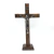 Crucifixo De Mesa E Parede Madeira Medalha Duas Cruzes 28 Cm na internet