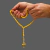 Terço Católico Tradicional Madeira Amarelo 8 mm - Artigos Religiosos Católicos | Loja Católica | Presentes e Lembranças