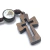 Terço Nossa Senhora Aparecida Preto Cruz Madeira - comprar online