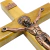 Crucifixo de Mesa e Parede Medalha de São Bento Bronze Madeira 25 cm - Armazém Católico | Artigos Religiosos Católicos | Loja Católica