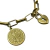 Pulseira Cadeia Consagração Medalha de São Bento Inox Dourado - loja online