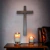 Crucifixo Sem O Cristo Porta Ou Parede Madeira 18 Cm - comprar online