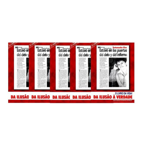 Livro Glória Polo: Testemunho E História - Livro Da Vida Da Ilusão A Verdade (Kit 5 Livros)