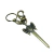Chaveiro Espada São Miguel Arcanjo Metal Dourado - loja online