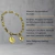 Pulseira Cadeia Consagração Nossa Senhora Aparecida Inox Dourado na internet