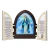 Capela Nossa Senhora das Graças Oração Madeira Resinada com Porta - loja online