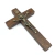 Crucifixo Cruz De Porta Ou Parede Madeira Rústica São Bento 12 Cm na internet