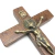 Crucifixo Cruz De Porta Ou Parede Madeira Rústica São Bento 12 Cm - loja online
