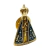 Broche Boton Nossa Senhora Aparecida Dourado Resinado - loja online