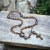 Terço Jesus Misericordioso Madeira Imbuia 8 mm - comprar online