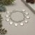 Pulseira Medalhas 10 Mandamentos Prateada - comprar online