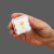 Lembrança Primeira Eucaristia Comunhão Terço Dourado Creme 6 Mm - Artigos Religiosos Católicos | Loja Católica | Presentes e Lembranças