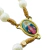 Terço Craquelado Nossa Senhora das Lágrimas com Folheto Novena de Oração na internet