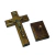 Crucifixo Cruz de Mesa e Parede Madeira 12 cm - Artigos Religiosos Católicos | Loja Católica | Presentes e Lembranças