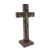 Crucifixo De Mesa E Parede Madeira São Bento OV 17 Cm na internet