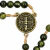 Terço Medalha de São Bento Verde 8 mm - Armazém Católico | Artigos Religiosos Católicos | Loja Católica