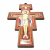 Crucifixo Cruz São Damião Parede Grande 30 Cm na internet