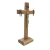 Crucifixo Mesa E Parede Cruz Saletina La Salette Madeira Clara 18 Cm - Artigos Religiosos Católicos | Loja Católica | Presentes e Lembranças