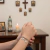 Pulseira Cadeia Consagração Nossa Senhora Aparecida Strass Inox Prateado - comprar online
