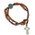 Pulseira Terço Nossa Senhora Aparecida Madeira 4 mm na internet