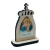 Capelinha Mãe Rainha Coroa Madeira 8 cm na internet