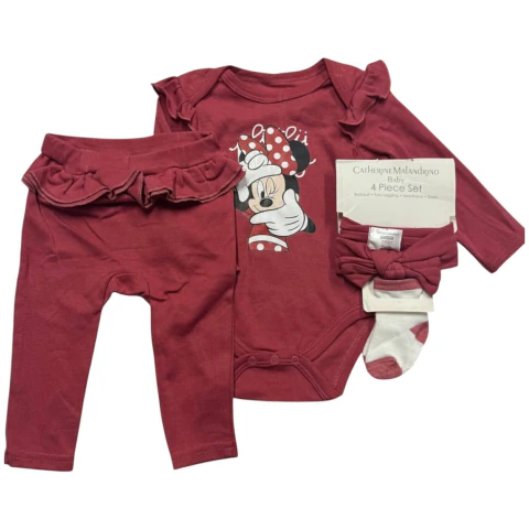 Conjunto Para Niña De 4 Prendas CJ073