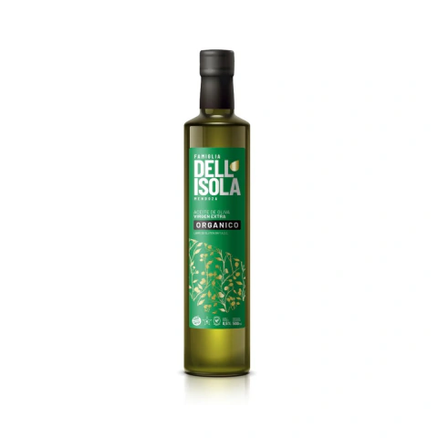 Aceite de oliva virgen extra orgánico Dell Isola 500 ml