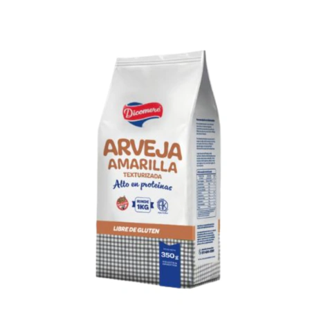 Arveja amarilla texturizada sin gluten Dicomere 350 g