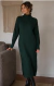 Vestido largo de lana - comprar en línea