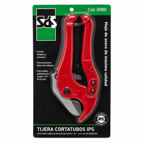 Tijera Cortatubos IPS para Tubos Plásticos