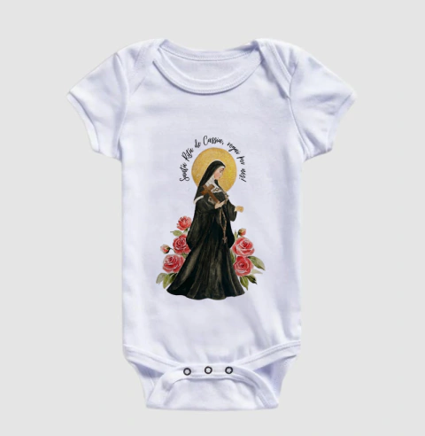 Santa Rita de Cássia - Aquarela