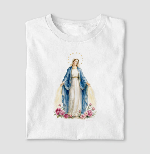 Nossa Senhora das Graças - Aquarela