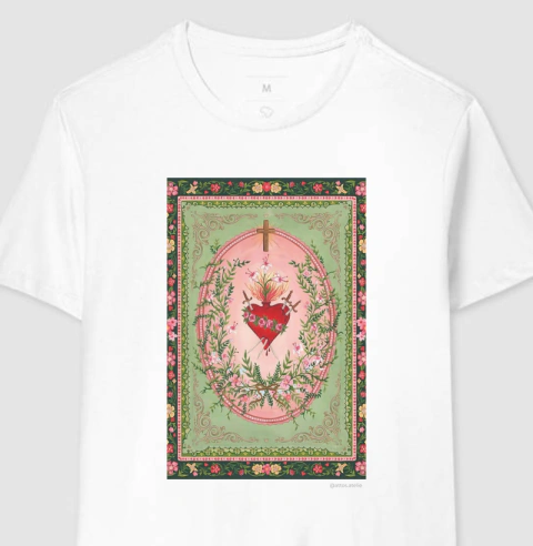 Sagrado Coração De Jesus - Floral