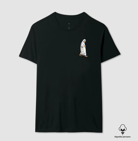 Madre Tereza de Calcutá - Aquarela minimalista