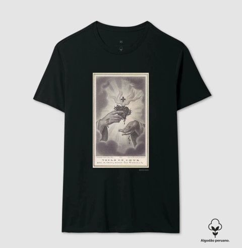 Sagrado Coração De Jesus - Vintage P&B