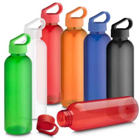 Garrafa PET 550ml em RPET com Alça