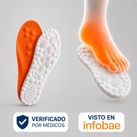 2x1 Plantillas Cloud-Comfy 5D | Validadas por podólogos para eliminar el dolor plantar de raíz